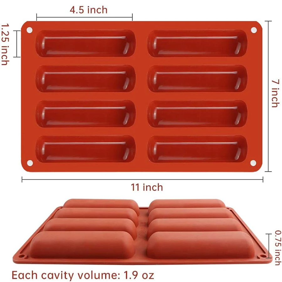 A74U Stampo in silicone per biscotti da do 2 pezzi, stampo da forno