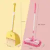 Kids Cleaning Set Early Learning Develop Life Skills Role Playing Mini Broom and 6