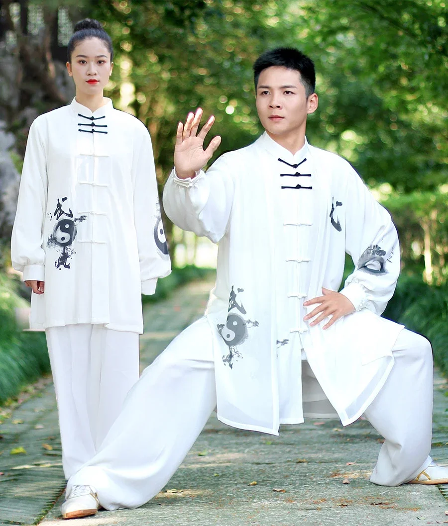 

Kun Master Tai Chi Uniform Kung Fu Clothing Martial Arts Clothes Elegant Wu Shu Costume Unisex Wrinkle-free Three Pieces Set