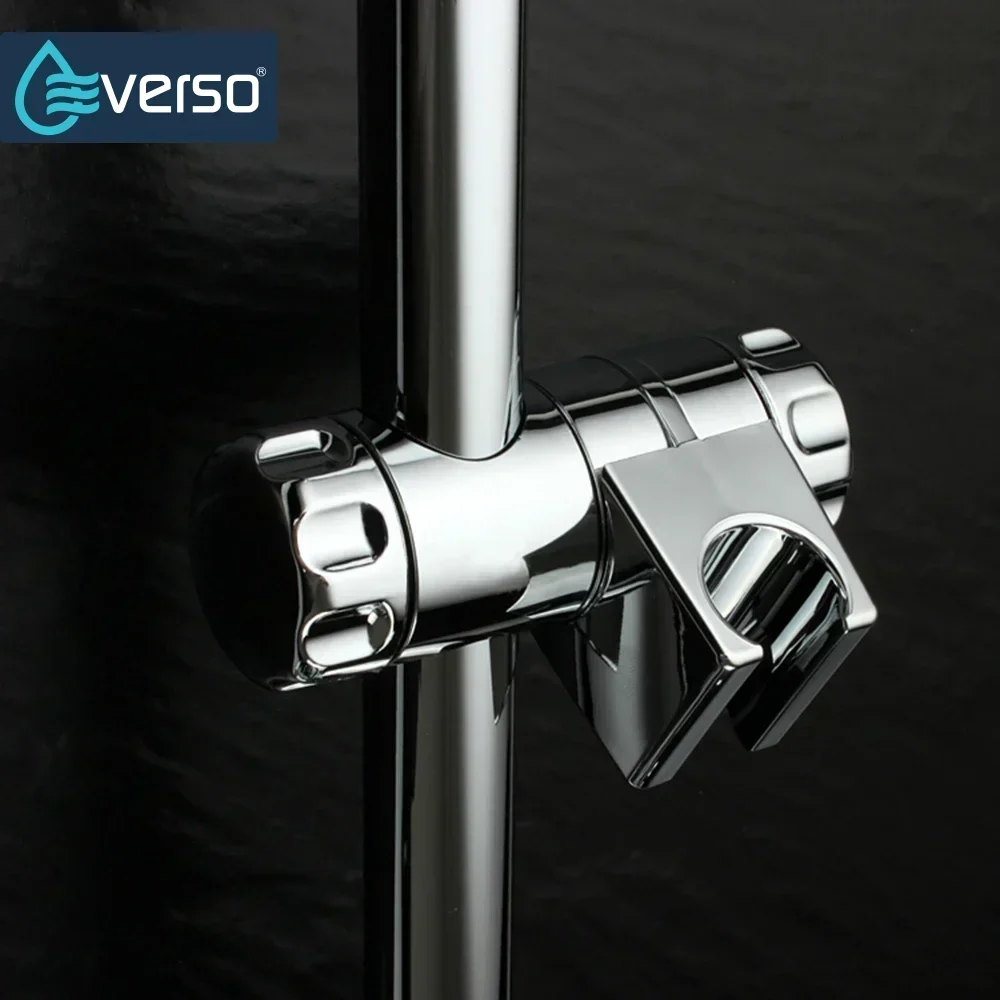 

EVERSO Plastic Shower Mounting Brackets Handheld Shower Head Holder Bracket Wall Mount for Bathroom Top Spray Shower Head