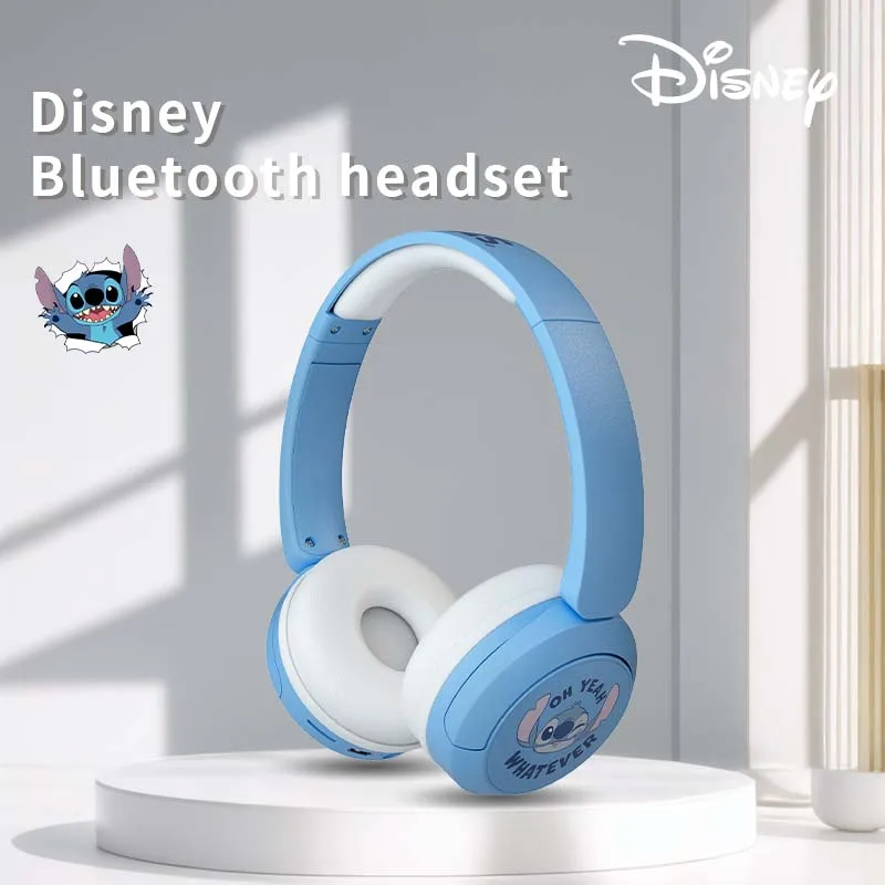 Disney Stitch-auriculares Bluetooth plegables X6, sonido - Main Image