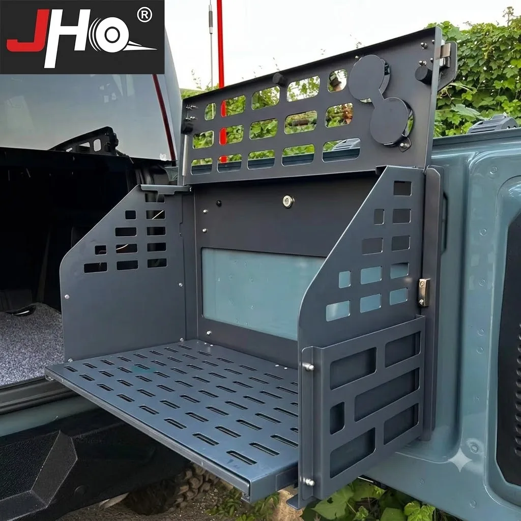 포드 브롱코 2021-2026용 JHO 테일게이트 테이블, 리어 도어 접이식 수납 ..