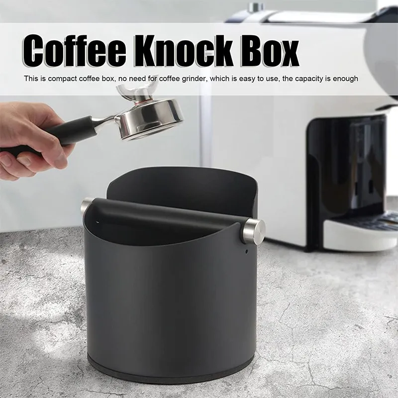 Koffieklopbox, Roestvrijstalen Koffiemolenklopbox, Lade Verdikte