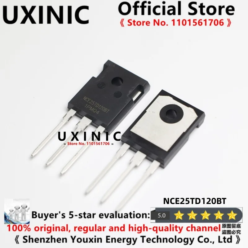 

UXINIC 100% новый импортный оригинальный NCE25TD120BT TO-247 1200V 25A IGBT