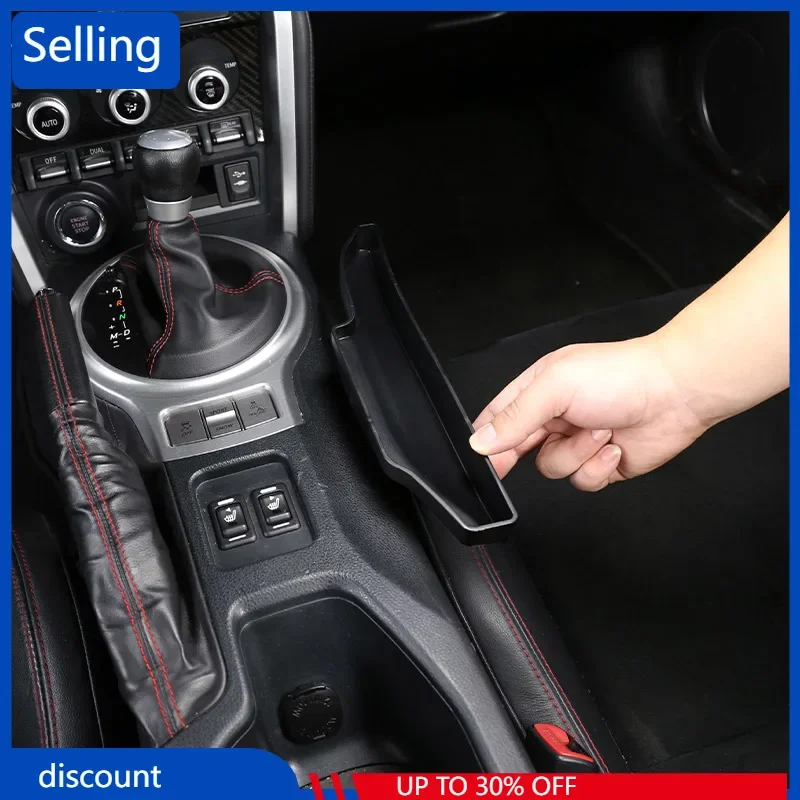

Черная Автомобильная центральная консоль для Toyota 86/Subaru BRZ 2012-2020, боковой ящик для хранения с переключением, внешний бокс, аксессуары для интерьера автомобиля dd