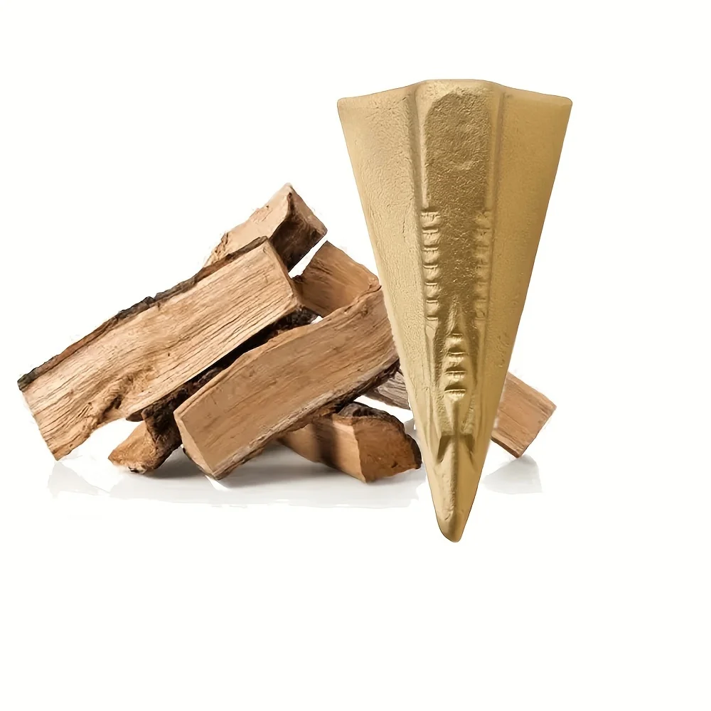 Convenient Splitting Diamond Cone Wood Splitter Safe and Portable Indoor and Outdoor Match Drill Bit Suitable for Camping Hom