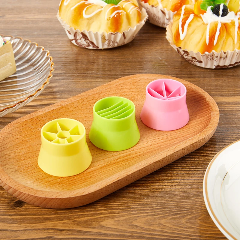 3PCS Sausage Hot Dog Cutter Set Flower Crab Octopus Style Ham Sausage Cutter Kitchen Cutting Mold DIY Lunch