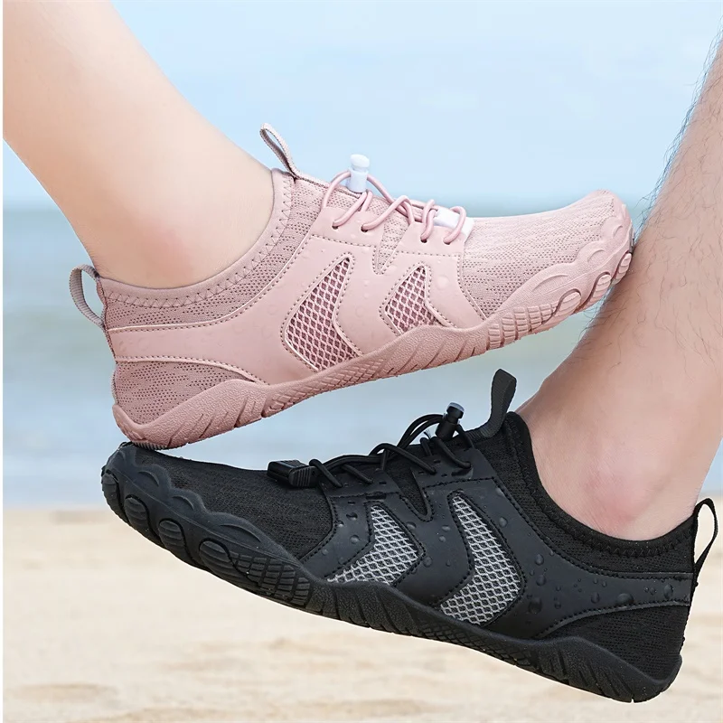 New Beach Aqua Shoes for Men and Women Quick Dry Wading Shoes Non-slip Wading Sneaker Breathable Wear-resistant Swimming