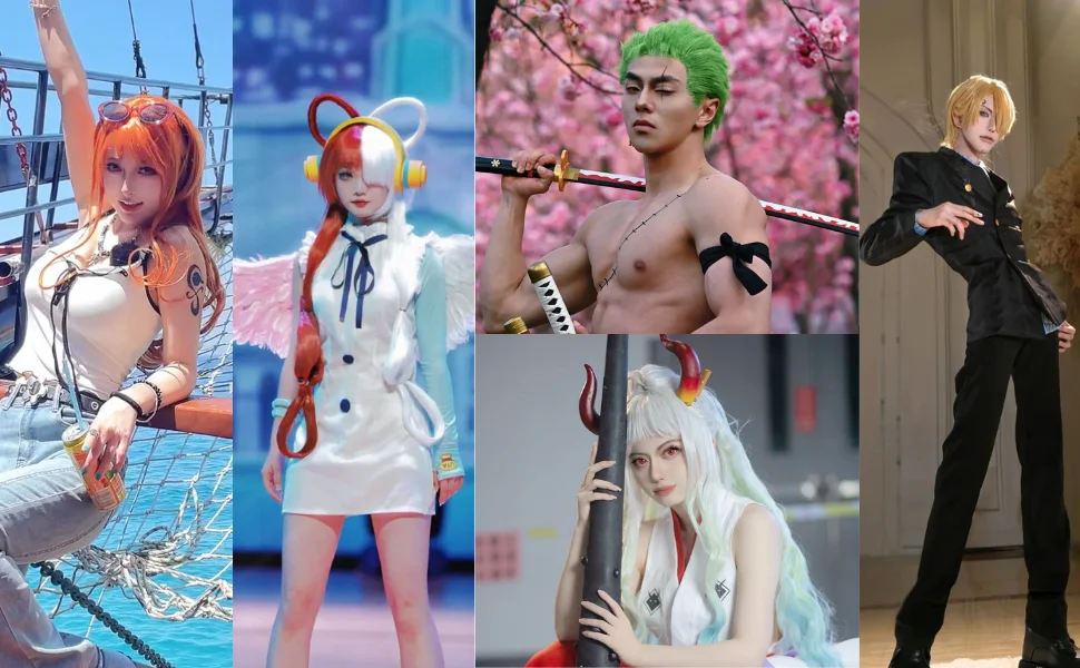 One Piece Roronoa Zoro Short Green Wig Cosplay