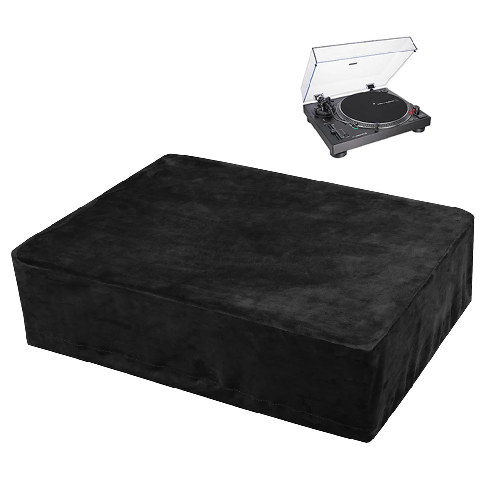 Stereo Turntable Protective Cover Wear Resist Record Player Dust Case Foldable Turntable Sleeves Record Player Accessories