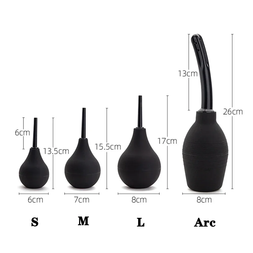 Medical Enema Irrigator Enema Bulb Syringe Anal Douche Cleaner Enema Colon Cleanse Feminine Hygiene Enema Anal Cleaner Devices 6