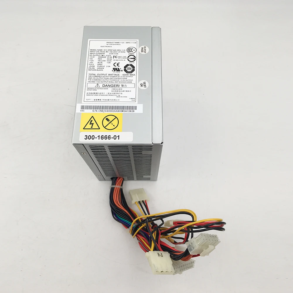 EPAP-420 For Samsung Server Power Supply 100V-240V MAX 420W 1 EPAP 420 For Samsung Server Power Supply 100V 240V MAX 420W