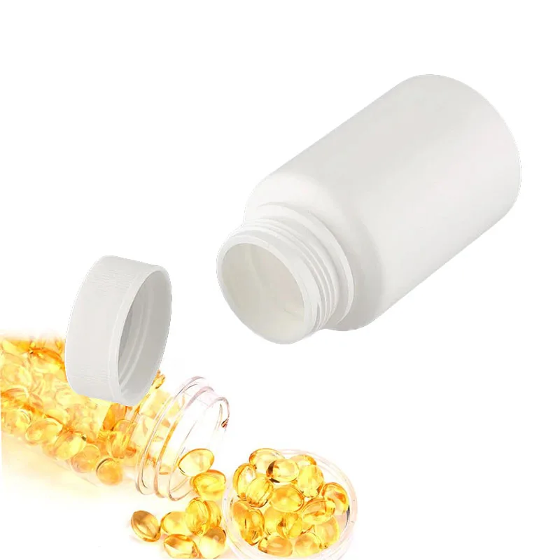 HDPE White Empty Plastic Pill Bottles Capsule Medicine Containers with Caps & Sealer 50pcs 10cc 15cc 20cc 30cc 50cc 60cc 100cc refillable bottle refillable empty bottle refillable cosmetic bottle cosmetic bottle makeup empty bottle
