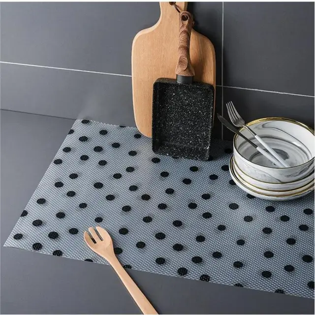 45X122 Cm Fiókos Szőnyeg Olajbiztos Konyhaasztal Polcbélés Szőnyegek Szekrények Pad Papír Nem Csúszós Vízálló Szekrény Placemat - Image 3