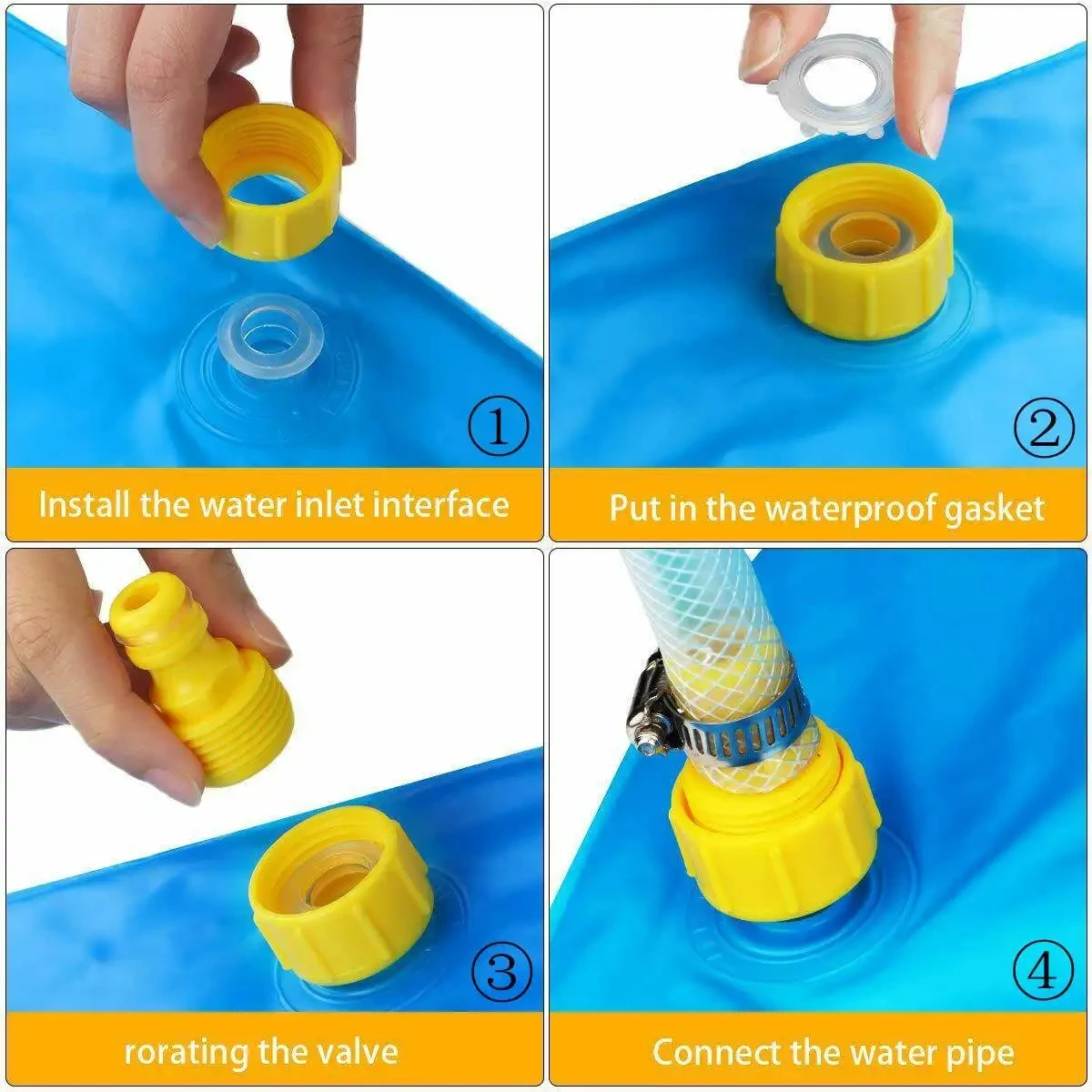Children Play Spray Mat 100/170cm Beach Inflatable Water Sprinkler Pad Outdoor Game Toy Lawn Swimming Pool Mat Kids Toys