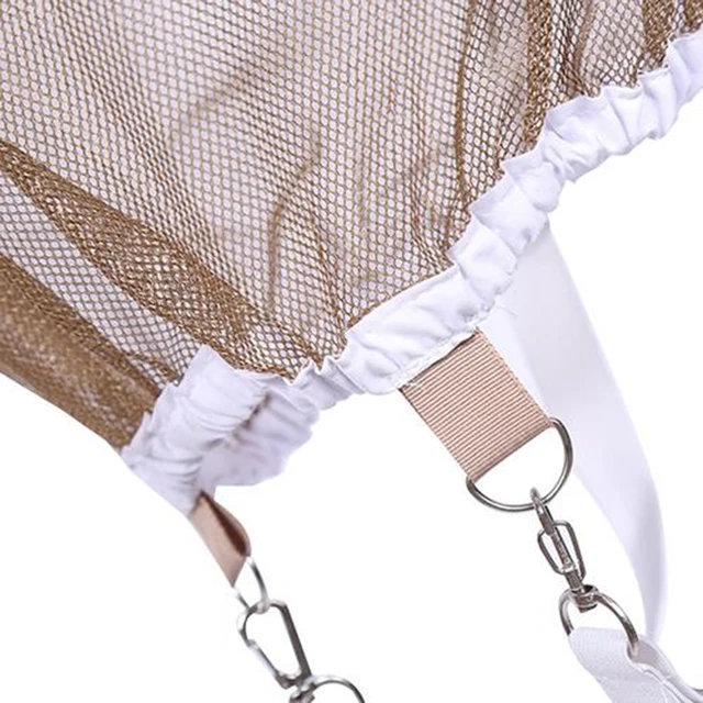 Méh Kalap Lélegző Méhészek Méhész Kalapok Nagy Láthatóságú Fátyol Arcvédelem Kültéri Méhkártya Indító Készlet - Image 2