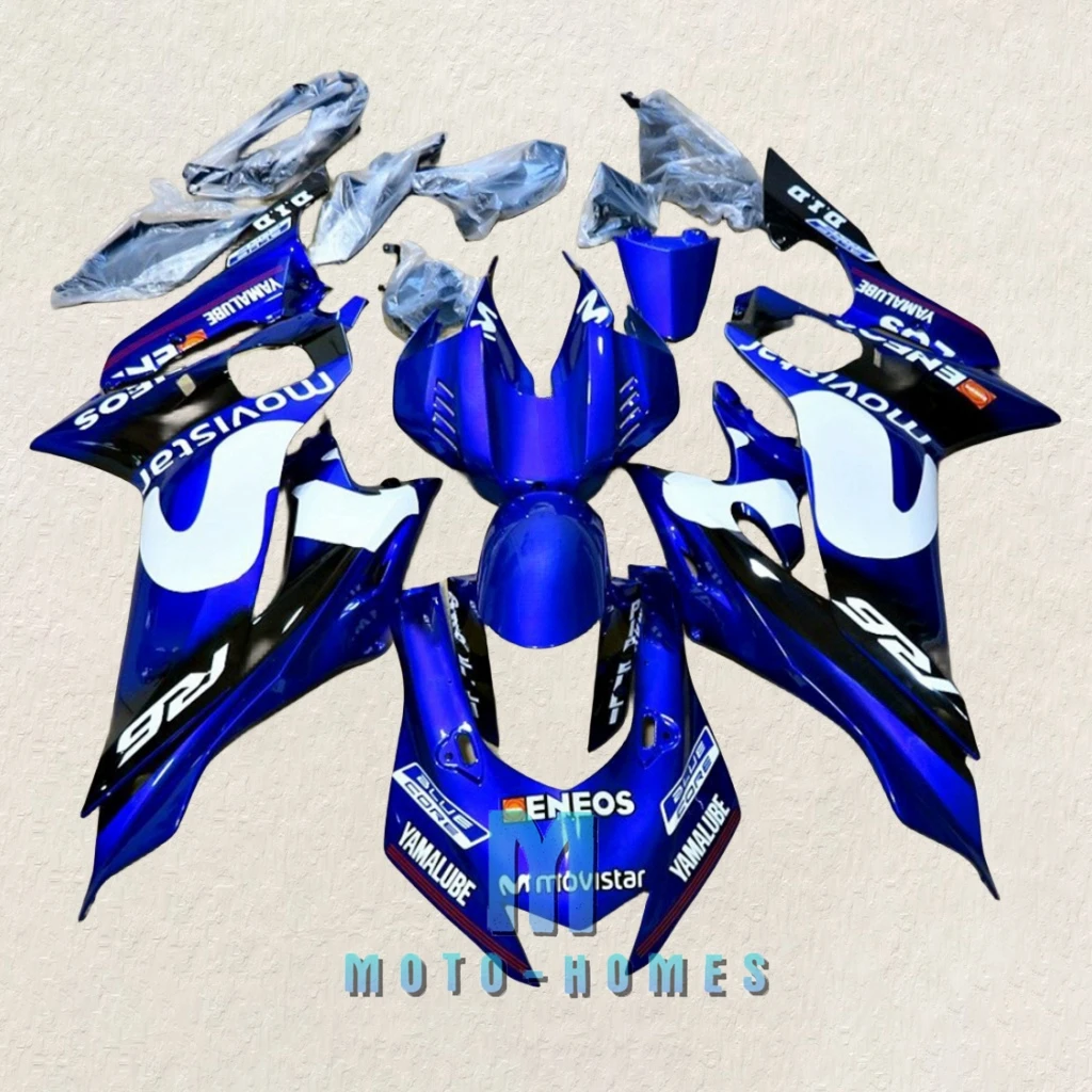 

Новый окрашенный полный комплект обтекателей 2017 2018 2019 YZFR6 для Yamaha YZF-R6 17-23 ABS форма для Спортивного Велосипеда кузов ремонт кузов