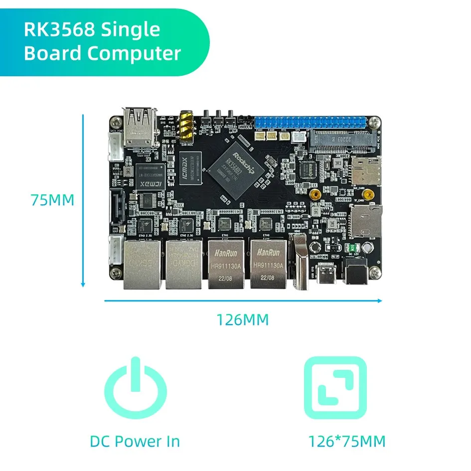 TP-2N Rockchip RK3568 SBC ̱  ǻ  , Linux  ũ , Raspberry Pi ȣȯ 