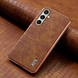 Premium Soft Cover Luxury Phone Case for A15 (4G) (5G) (Brown)