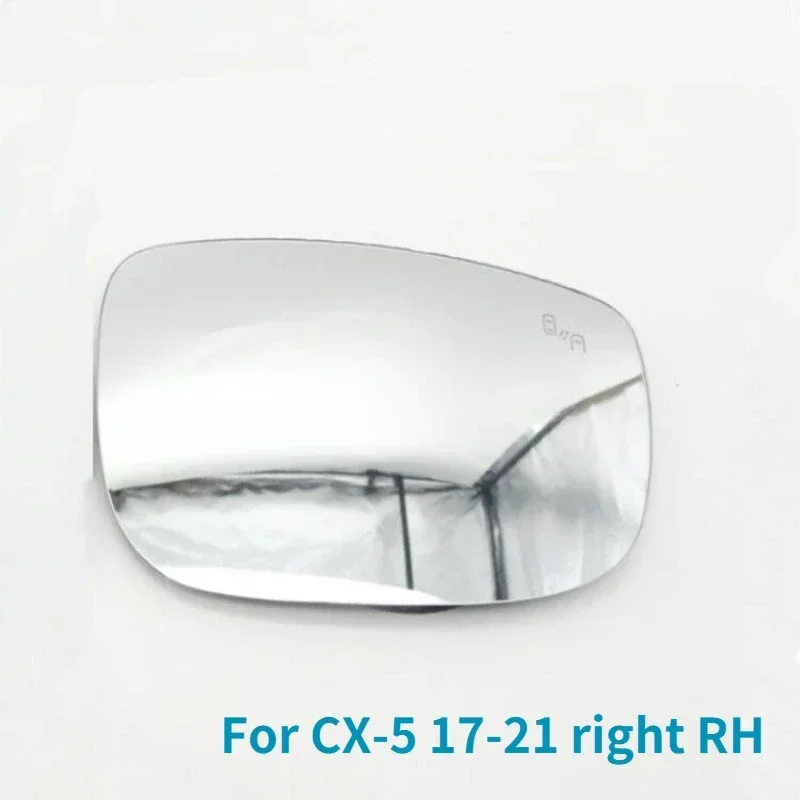 Right Side Mirror Case Cover fits Mazda CX-3 CX3 DK Snowflake White