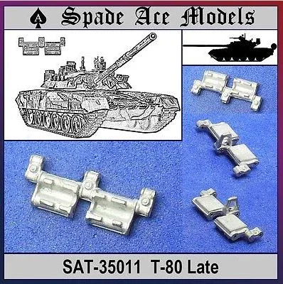 

Spade Ace Models SAT-35011 1/35 Scale Metal Track For Russian T-80 Late Type