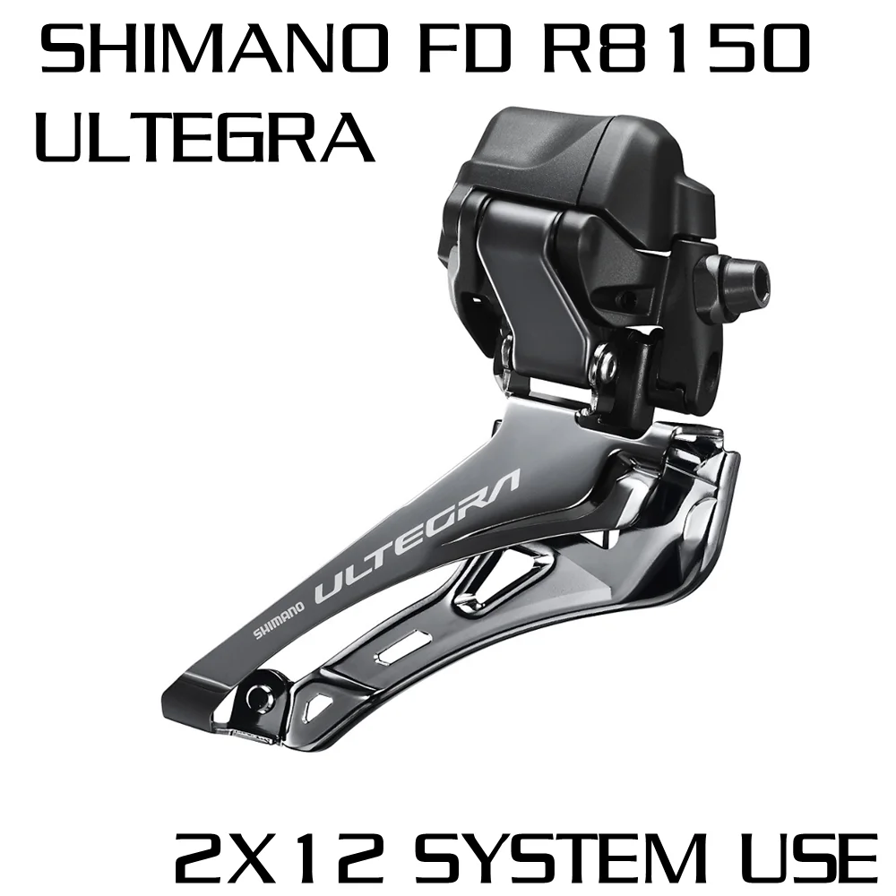 Shimano ULTEGRA r8150 di2 シフター・レバー Shimano Ultegra FD-R8150 Di2 Front Derailleur - 2x12-Speed