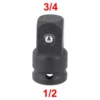 Socket Convertor Adaptor 1/2 To 3/8 3/8 To 1/4 3/4 To 1/2 Air Wrench Joints Ratchet Drive Adapter Socket Adaptor Repair Tools 2