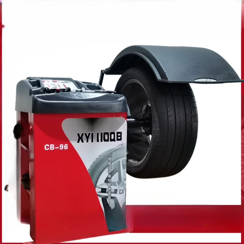 

Infrared Tire balance instrument General automatic point finding electromagnetic brake dynamic balancing