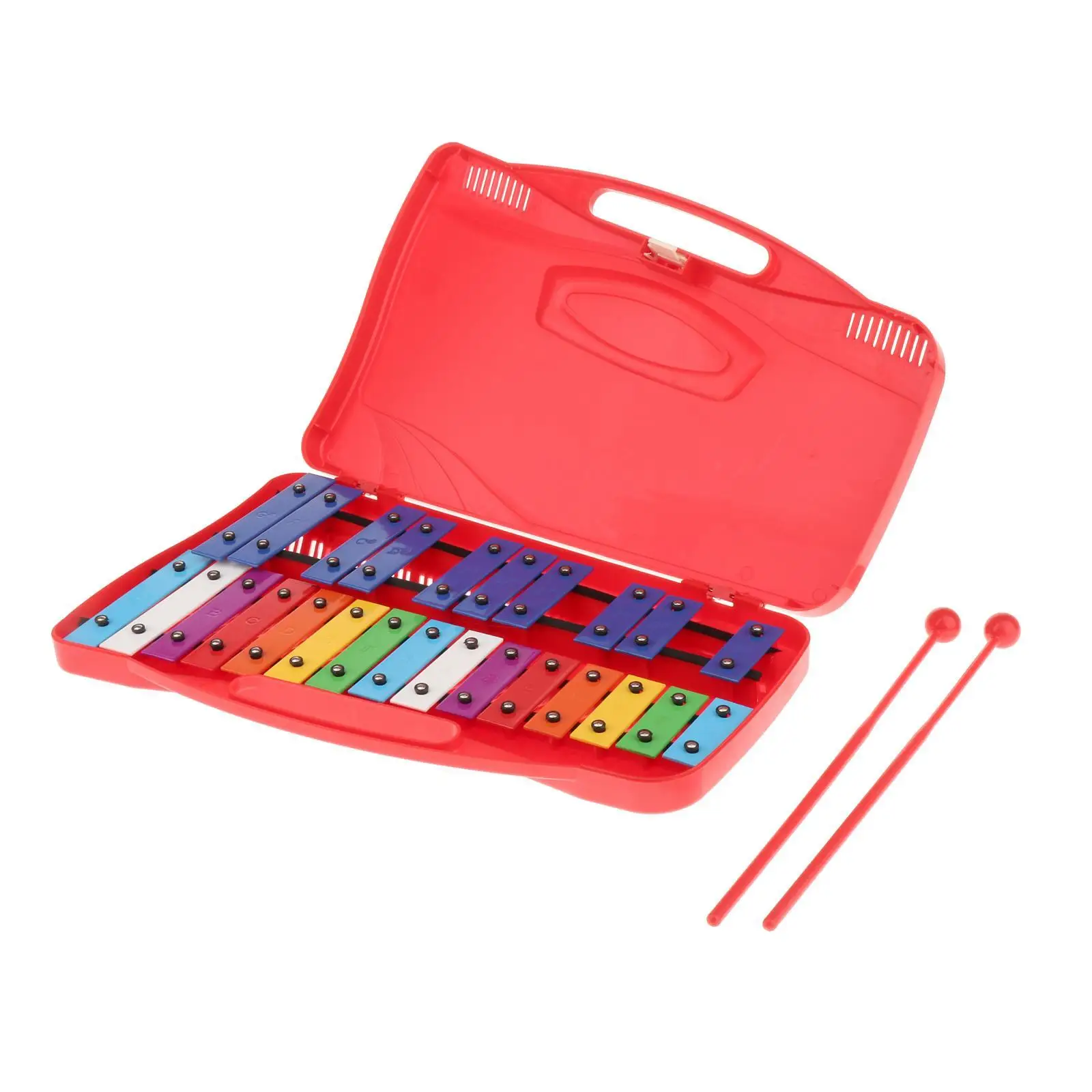 Professional Xylophone Glockenspiel 25 NOTE Xylophone for Kids Musical Instrument Percussion Instruments with Case