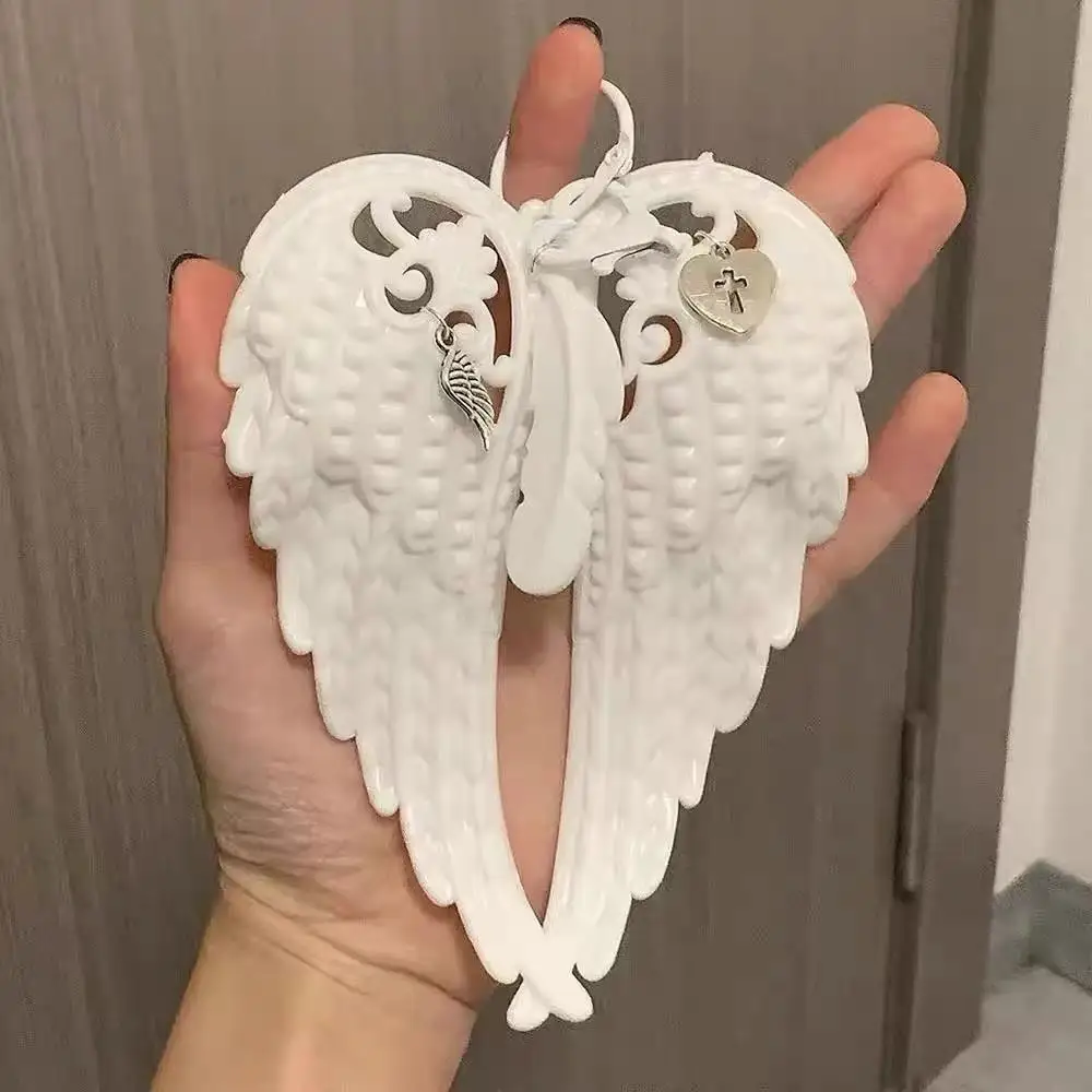 Anti-Lost Phone Lanyard Y2K Punk Angel Wings Bag Pendant Creative Bag Charms Rope Keychain Bag Ornaments Hanging Ornaments NEW