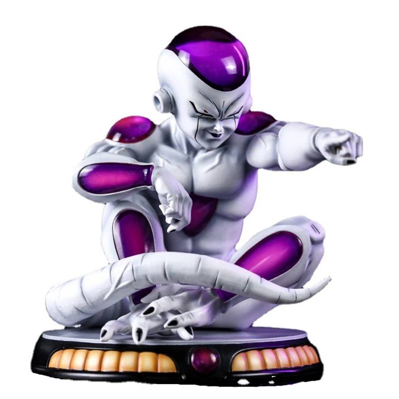 Bandai 14Cm Auto Ornament Anime Dragon Ball Z Figuur Klasse Frieza Action Figure Pvc Bureau