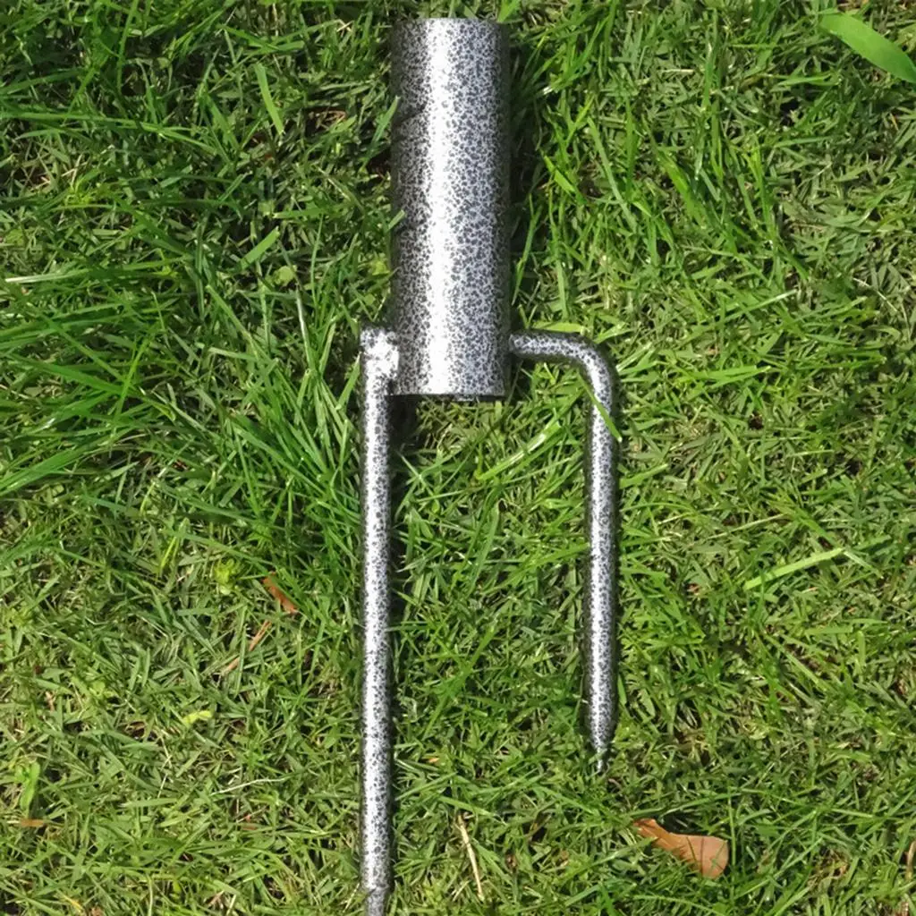 Beach Umbrella Sand Anchor Metal Steel Sand Auger Umbrella Stand Holder umbrella holder umbrella base