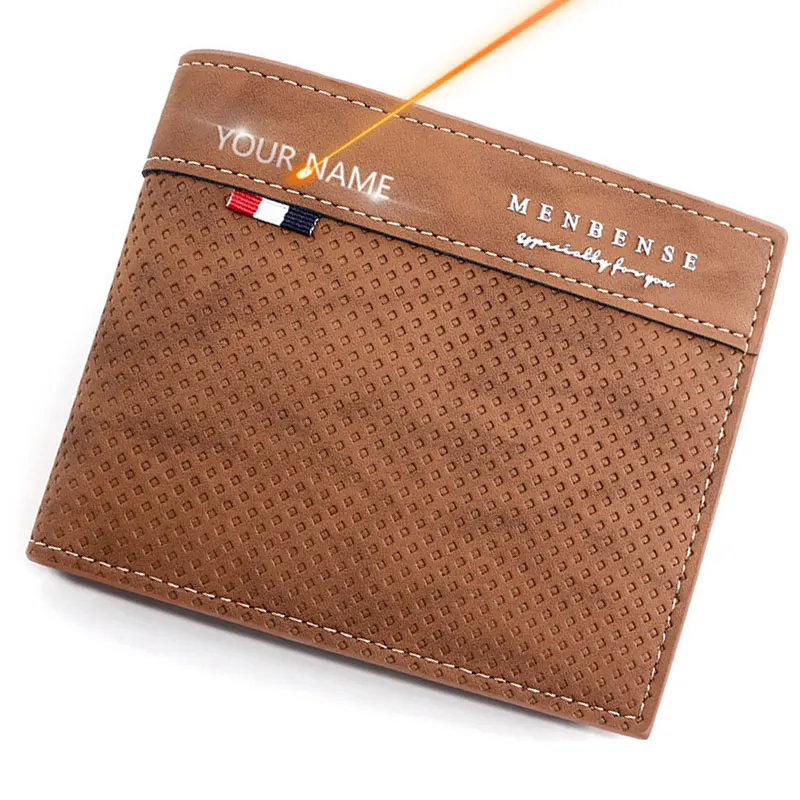 Men's printing fashion wallet personalized card holder wear-resistant and  durable card bag - AliExpress