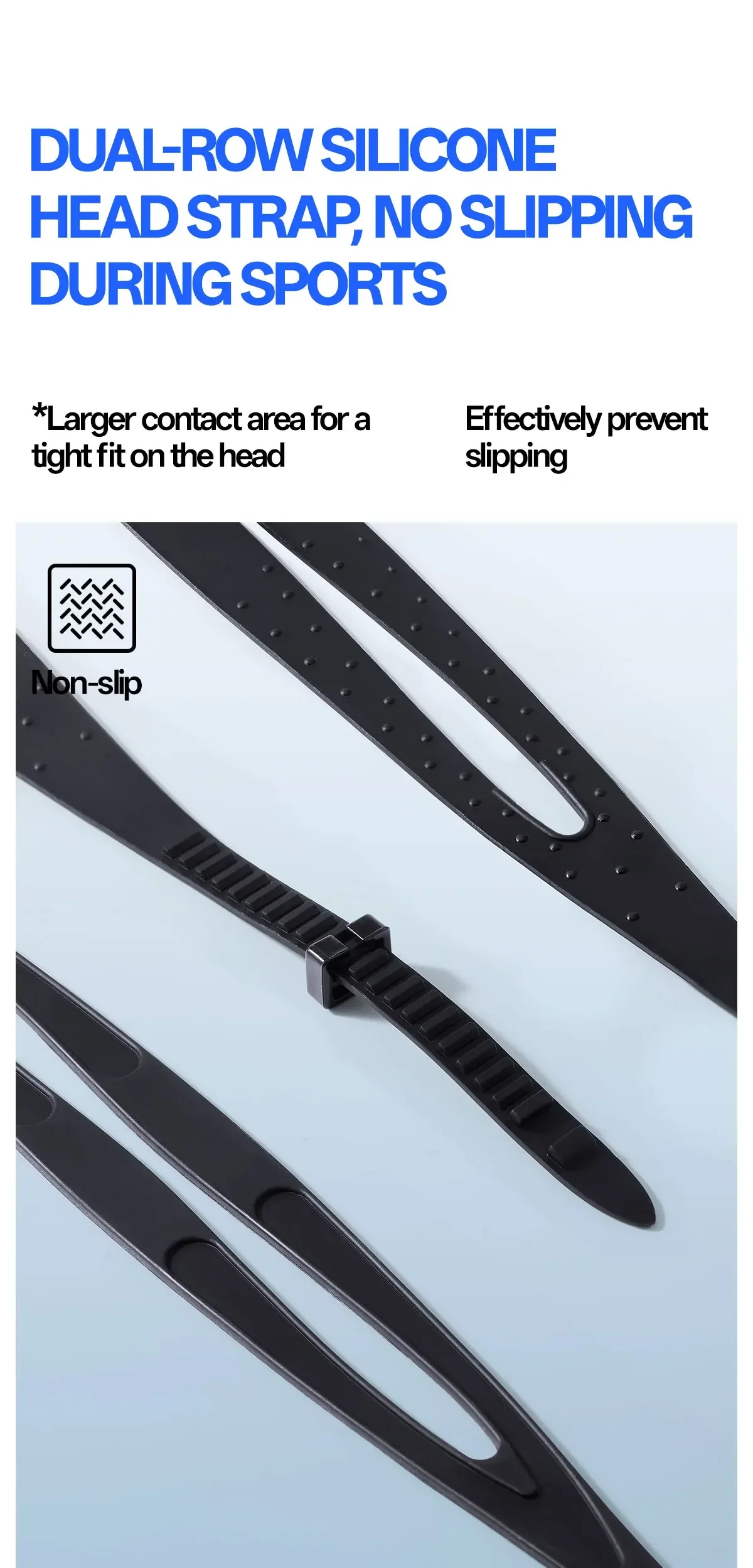 SCVCN Neue Polarisierte Gläser Anti-Fog Schwimmen Brille Wasser Sport Dicht Männer Frauen UV400 Tauchen Silikon Brillen Schutz – Detail 7