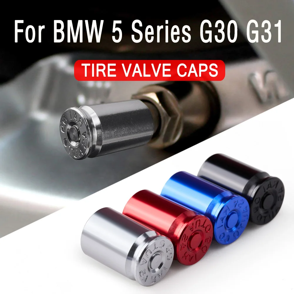 Premium Waterproof Car Tire Valve Caps – Set of 4