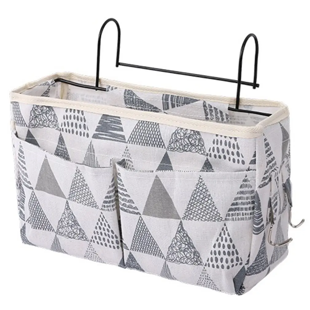 New Bedside Storage Bag Bed Side Sofa Holder Pockets Hanging Sundries