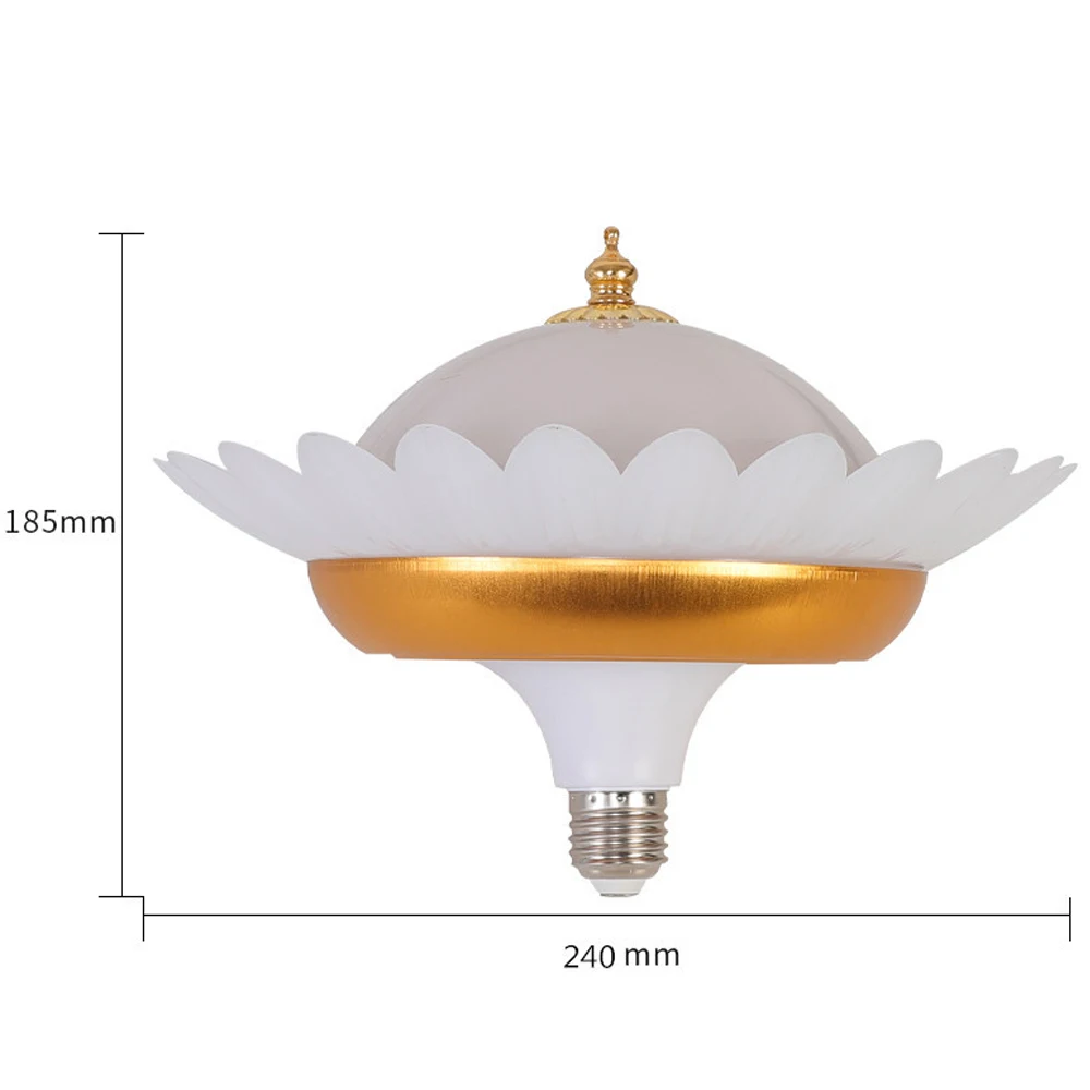 Ceiling Lamp LED Lamp LED Light Sunflower LED Bulb 25W/50W E27 Base Household Energy Saving Lamp Indoor Lighting Flying Saucer Lights Ceiling Lamp Garage Light