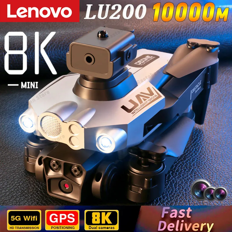 LenovoDronesNewLu2008KProfessinalWith4KThreeCameraOptical360