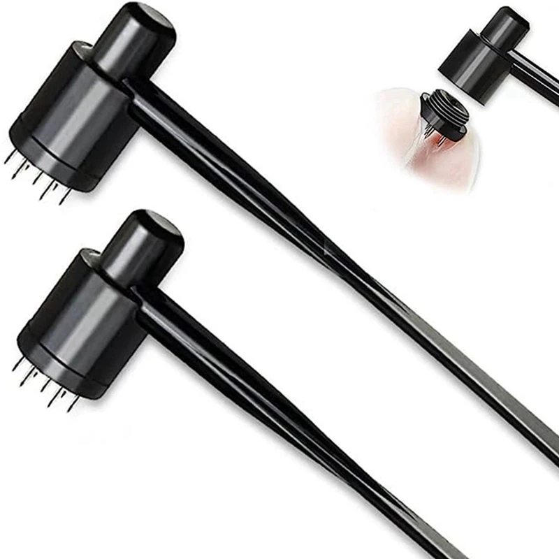 7 Star Needle & Plum Blossom Dermal Hammer,Seven Star Needle,Seven Star Dermal Needle Hammer (2 Box/26Pcs) 6