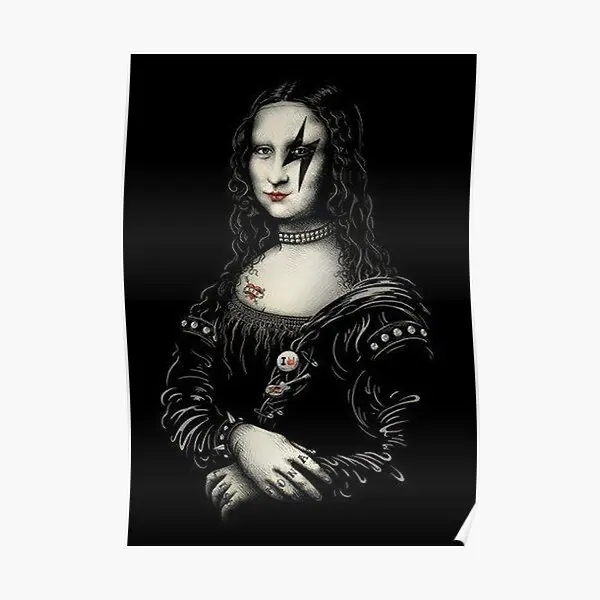 

Настенный плакат с забавным принтом рокер хохооконда, домашняя живопись, винтажная картина, современный декор, роспись, искусство комнаты без рамки