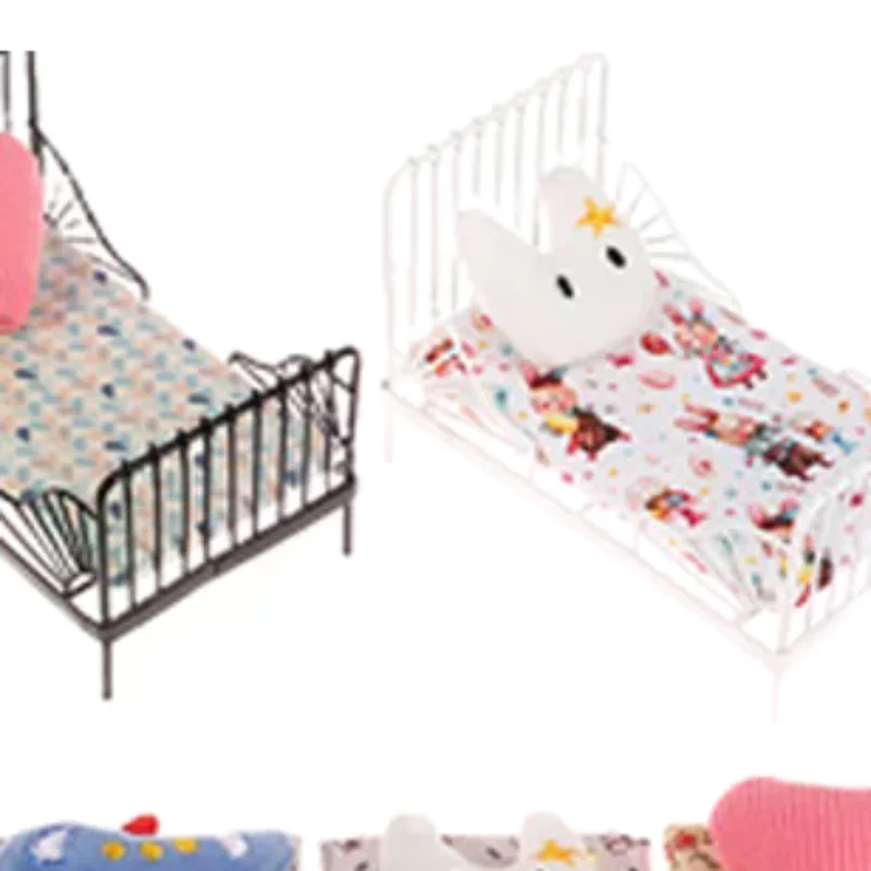 MagiDeal Set De Mobilier Jardin Miniature 1/6 – Chaise Et Canapé En Fer Forgé Pour Maison De Poupée