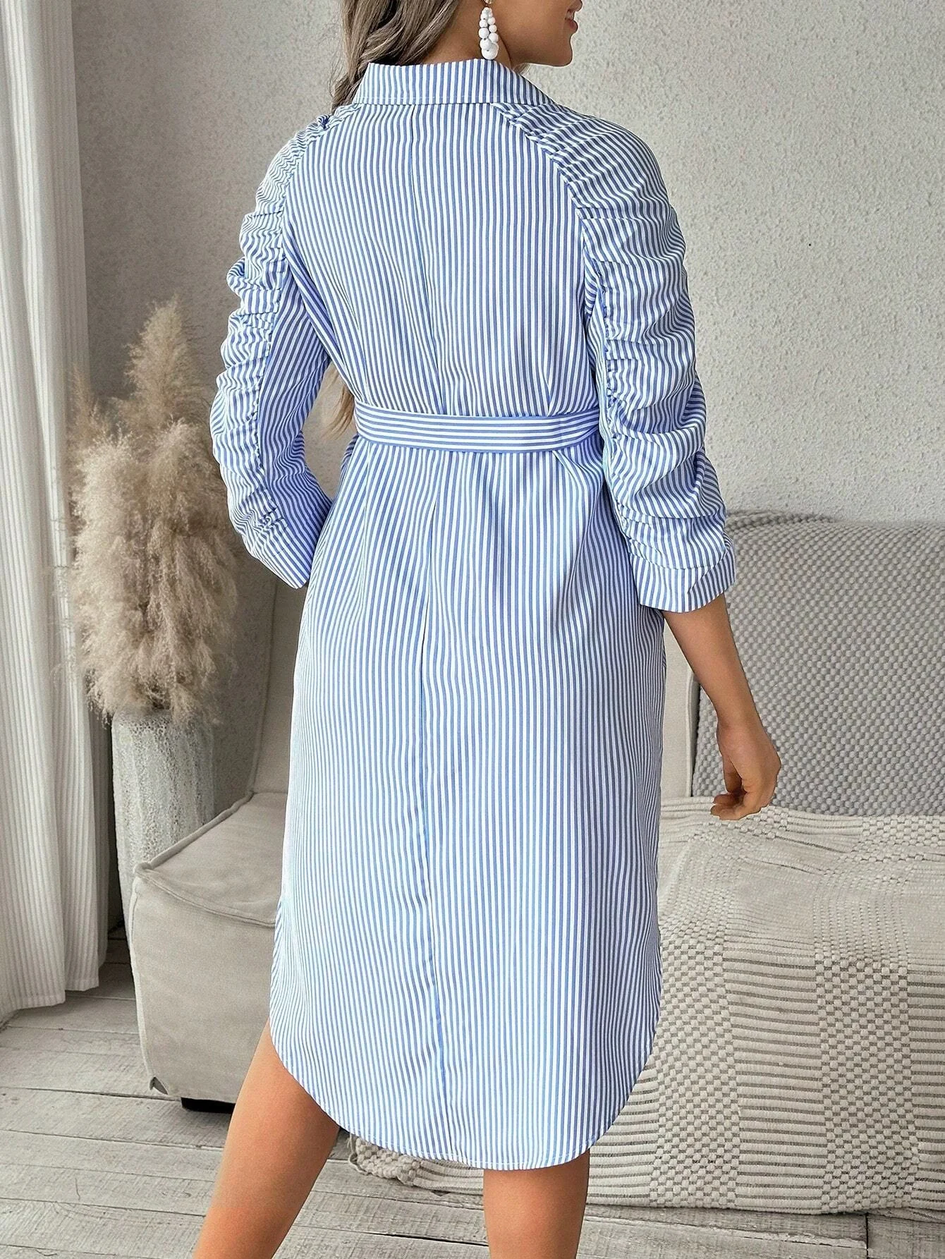 Autumn Winter Korean Fashion Plaid Maternity Blouses Sweet Cute