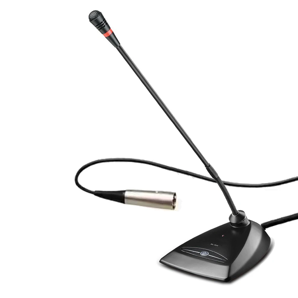 microflx-mx412d-c-replaceable-gooseneck-microphone-mx418d-c-desktop-table-xlr-3pin-48v-phantom-power-microfone-5m-cable