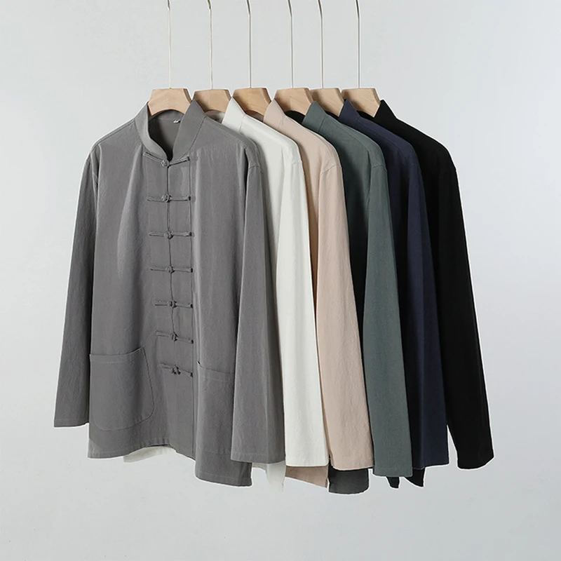 Мужской костюм Тан из хлопка и