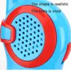 2 Pack Mini Long Range Kids Walkie Talkies Handheld Cartoon Children Toys Activities Easy To Use Two-Way Radios Boys 4