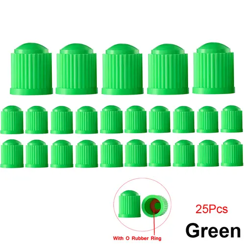 10/25/50/100Pcs Tire Valve Caps, Plastic Car Tire Stem Dust Covers Universal Valve Caps for Cars, Bicycle, Trucks, Motorcycles - Image 13