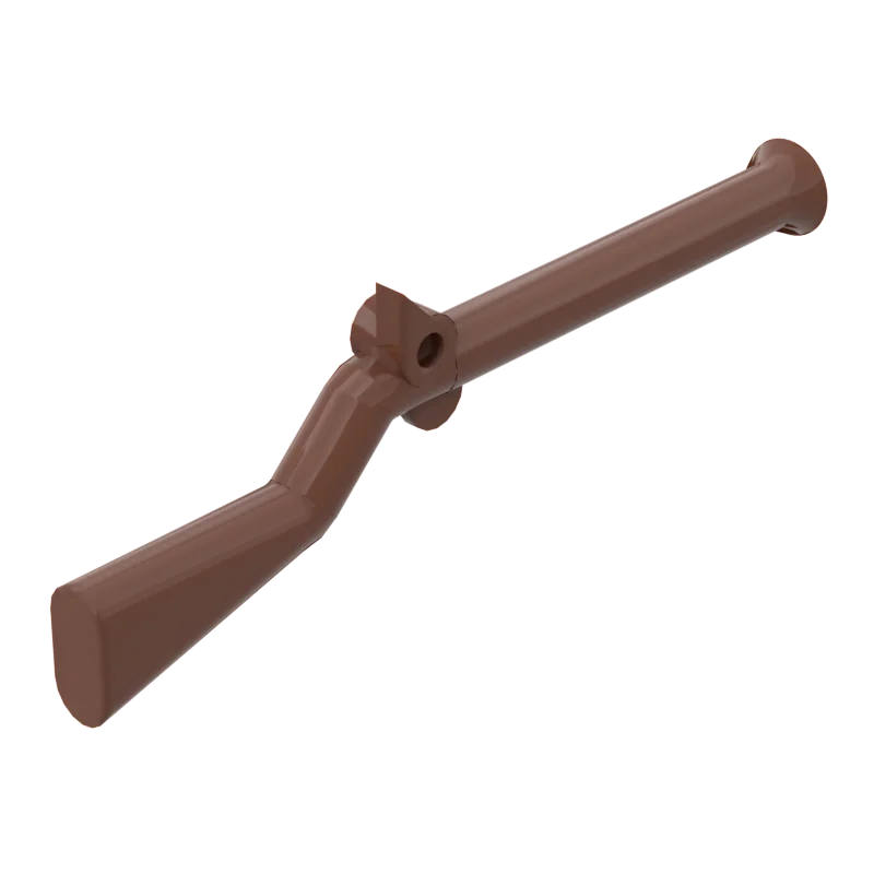 Compatible MOC 2561 Pirate Flintlock Musket Brick Parts Mini Gun Building Block Particle DIY Kids Toy Birthdays Gift 10pcs building blocks