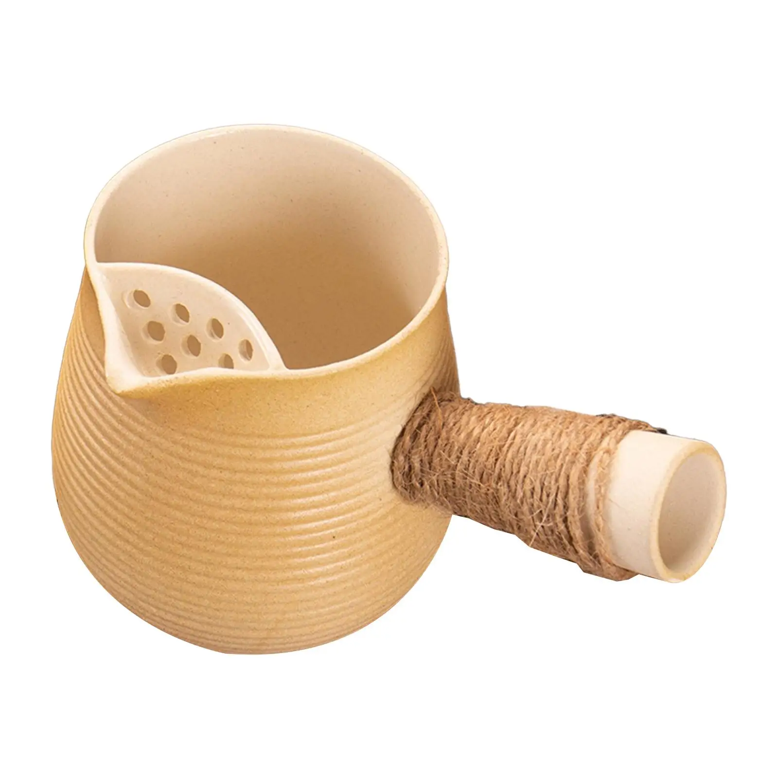 

Керамический чайник с боковой ручкой и фильтром для чая