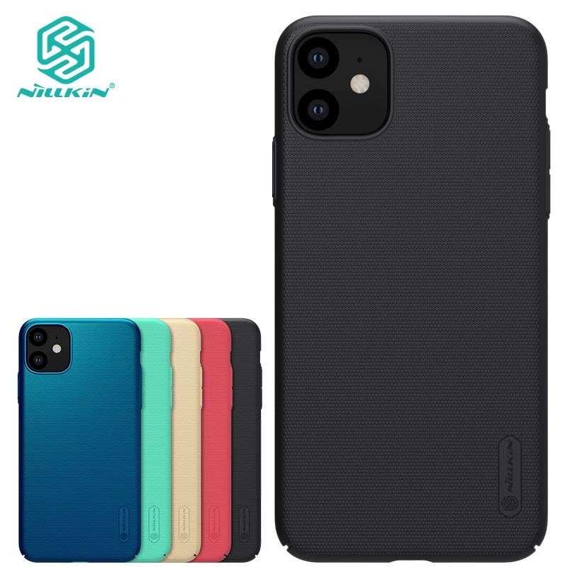 NILLKIN Super Frosted Shield Matte Case for iPhone 11 Ultra Thin Hard Cover iphone 11 Pro Max leather case