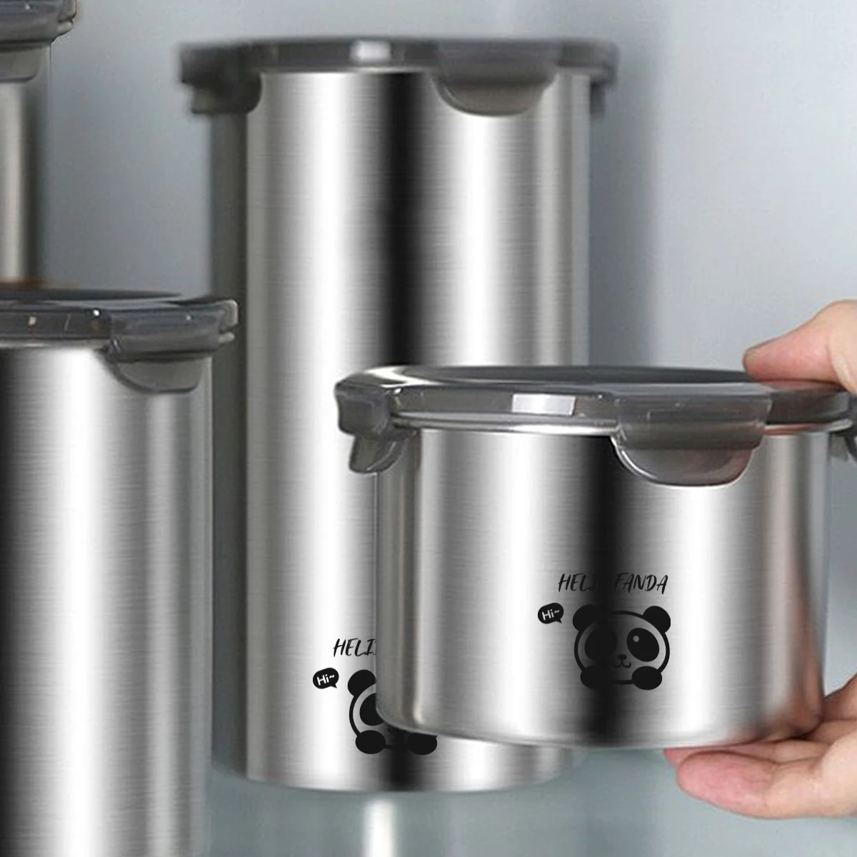 WORTHBUY Large Capacity Sealed Tank 304 Stainless Steel Food Storage Container for food storage container
